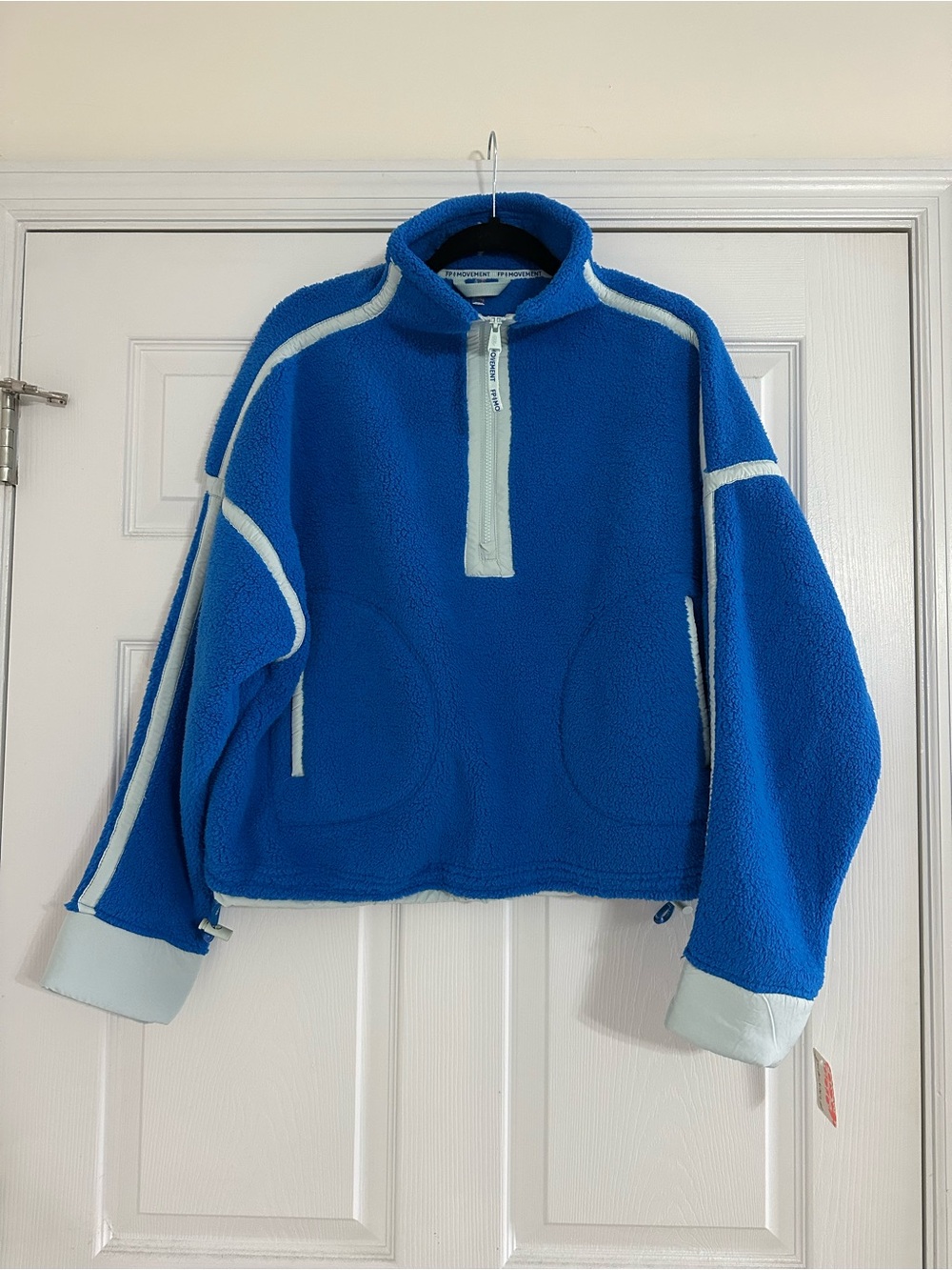 NWT Free People Mountain High Half Zip Fleece